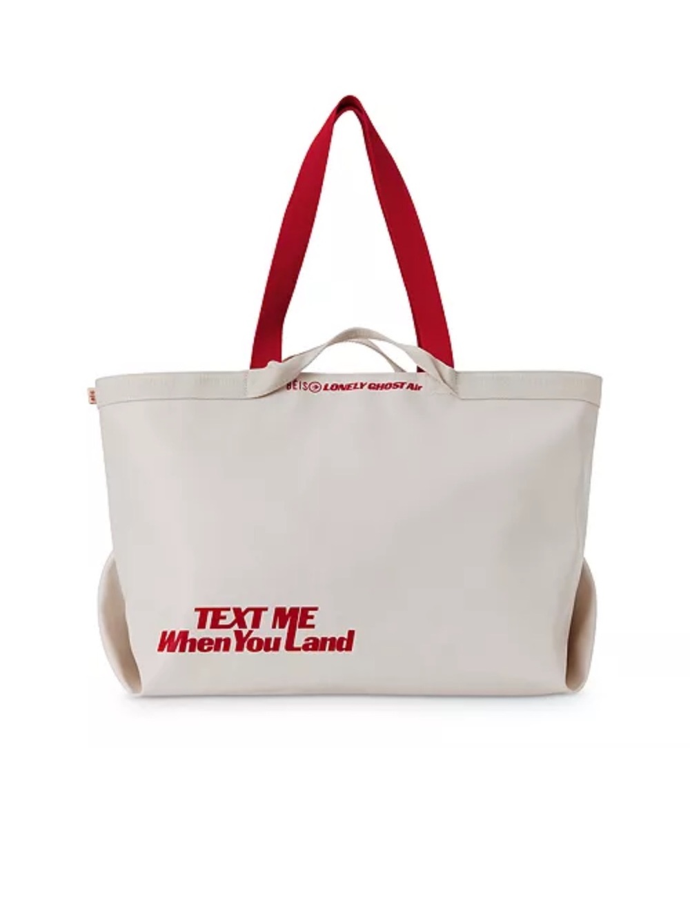 NWOT Beis x LONELY GHOST 'Text Me When You Land' Travel Tote